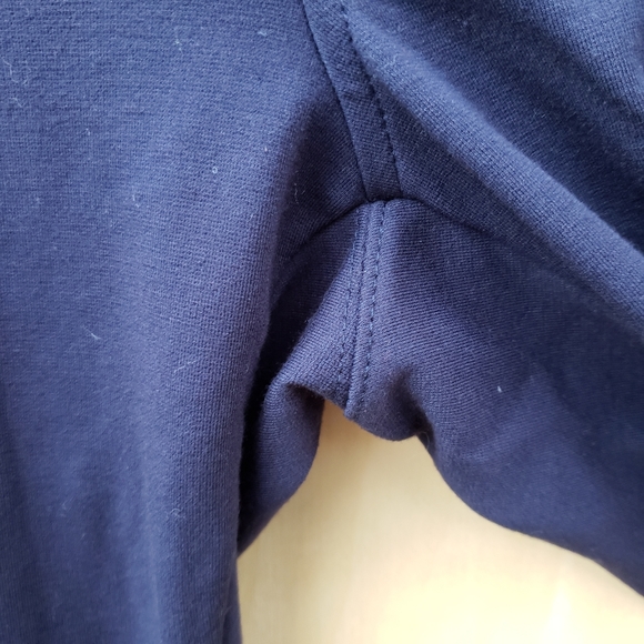 ATHLETA Ponte Moto Pants Navy Blue - Size 0 - Picture 9 of 15